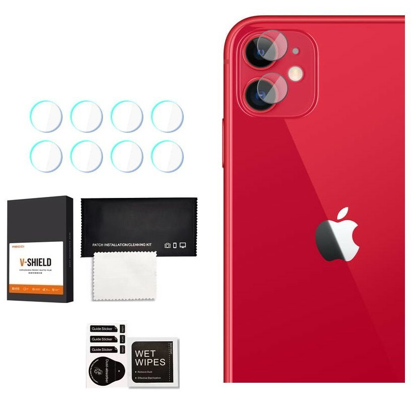 8X FOLIA NA APARAT DO iPhone 12 MINI NA APARATY OCHRONA OBIEKTYWU