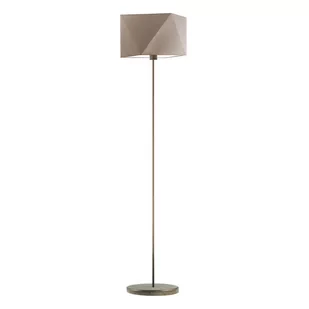 Lampa podłogowa LYSNE Fidżi, 60 W, E27, beżowa/złota, 160x45 cm - Lampy stojące - miniaturka - grafika 1
