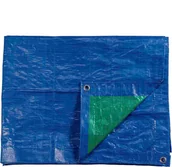 Parasole ogrodowe - dwustronny żagiel przeciwsłoneczny 6x10m. Kolor niebieski/zielony. Gęstość 90g/m² edm - miniaturka - grafika 1