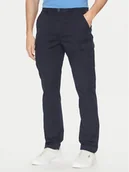 Spodnie męskie - Napapijri Spodnie materiałowe NP0A4IDQ1761 Granatowy Regular Fit - miniaturka - grafika 1