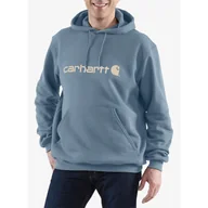Bluzy męskie - Bluza z kapturem męska Carhartt Signature Logo Sweatshirt - miniaturka - grafika 1