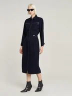 Sukienki - G-Star Sukienka w kolorze granatowym - miniaturka - grafika 1