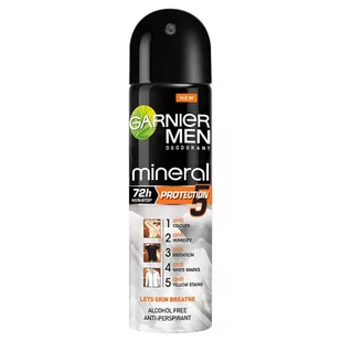 Garnier Mineral Protection 5 150ml - Dezodoranty i antyperspiranty męskie - miniaturka - grafika 1