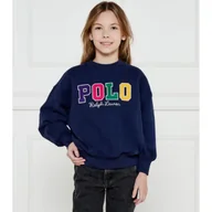 Bluzy dla dziewczynek - POLO RALPH LAUREN Bluza Relaxed fit - miniaturka - grafika 1