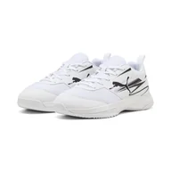 Odzież sportowa dziecięca - Buty do sportów halowych Varion II PUMA White Black - miniaturka - grafika 1