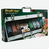 Gry planszowe - ProPoker 300 żetonów, zestaw walizka - miniaturka - grafika 1