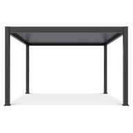 Kratki i pergole - Pergola tarasowa DELUXE PRO Automatic 4x4 + LED, Anthracite - Gutroof - miniaturka - grafika 1