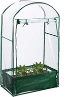 Szklarnie ogrodowe - szklarnia balkonowa relaxdays z workiem do sadzenia - miniaturka - grafika 1