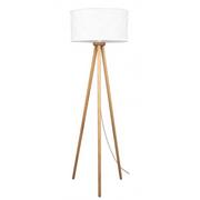 Lampy stojące - Skandynawska lampa stojąca drewno sosnowe - A24-Helsi - miniaturka - grafika 1