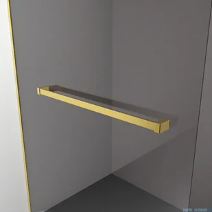 Radaway Modo Gold SL II kabina Walk-in 115x200 prawa szkło przejrzyste 10319115-09-01R - Kabiny prysznicowe - miniaturka - grafika 5