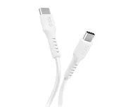 Kable USB - SBS USB-C do USB-C 25W 1m Biały - miniaturka - grafika 1