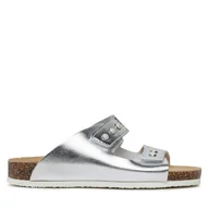 Buty dla dziewczynek - Klapki Primigi 3926111 D Srebrny - miniaturka - grafika 1