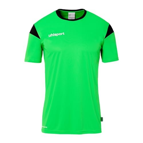 uhlsport Squad 27 koszulka piłkarska z krótkim rękawem, koszulka sportowa dla dzieci i dorosłych, uniseks, oddychająca koszulka piłkarska