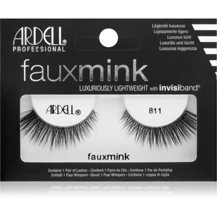Ardell FAUX MINK - Luxuriously Lightweight with invisiband - Sztuczne rzęsy na pasku - 811 ARDM81 - Sztuczne rzęsy i akcesoria - miniaturka - grafika 1