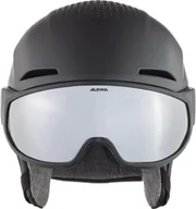 Moda i Uroda OUTLET - Kask zimowy ALPINA ALTO V BLACK MATT 59-63  paczkomatem od 599zł - miniaturka - grafika 1