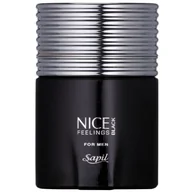 Wody i perfumy męskie - Sapil Nice Feelings Black woda toaletowa 75ml - miniaturka - grafika 1