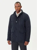 Kurtki męskie - Bugatti Kurtka przejściowa 877400 81018 D Granatowy Regular Fit - miniaturka - grafika 1
