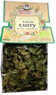 Royal Brand LIŚCIE CURRY BIO 30 g - BP-5907431794865 - Przyprawy i zioła sypkie - miniaturka - grafika 1