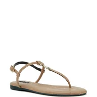 Sandały damskie - Patrizia Pepe Skórzane sandały - miniaturka - grafika 1