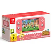Konsole Nintendo - Konsola NINTENDO Switch Lite Coral + ACNH Bundle - miniaturka - grafika 1