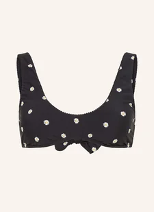 Seafolly Góra Od Bikini Bralette Daisychain schwarz - SEAFOLLY - Stroje kąpielowe - miniaturka - grafika 1