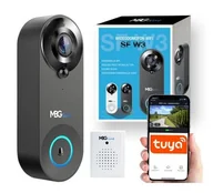 Wideodomofony - Euratech Wizjer Dzwonek Wi-Fi Full HD Czujnik Ruchu - miniaturka - grafika 1