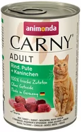 Mokra karma dla kotów - Animonda Carny Adult, 6 x 400 g - Wołowina, sarna i borówki - miniaturka - grafika 1