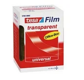 Taśmy klejące - TESA tesafilm Office Box 8 Rollen 66m 19mm transparent 57406-00002-01 - miniaturka - grafika 1