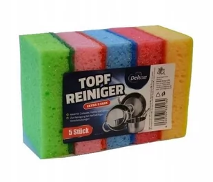 Voxxx Deluxe Topfreiniger Zmywaki kuchenne 5 sztuk - Ściereczki, gąbki, czyściki - miniaturka - grafika 1