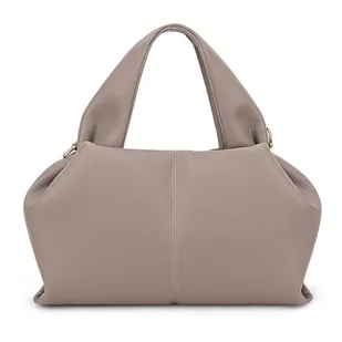 JQWYGB Cloud Bag Torebka kopertówka damska, torba na ramię, retro torba crossbody z odpinanym paskiem, szary, Large - Torebki damskie - miniaturka - grafika 1