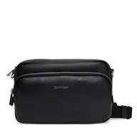 Torby męskie - Saszetka Calvin Klein Raised Camera Bag LV04D3159G Czarny - miniaturka - grafika 1
