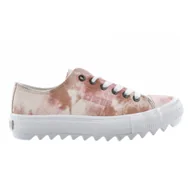 Trampki damskie - Trampki damskie BIG STAR LL274044 beżowe/nude - miniaturka - grafika 1