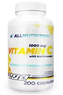 Allnutrition Vita Min C 1000 200 kap Bioflawonoidy - Witaminy i minerały - miniaturka - grafika 1