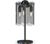 Lampy stojące - Zuma Line MT3523-3S-EBCN - Lampa stołowa NIRA 3xE14/40W/230V czarna - miniaturka - grafika 1
