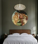 Tapety - Dots Birth of Venus - samoprzylepna tapeta w kształcie koła - miniaturka - grafika 1