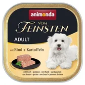 Mokra karma dla psów - animonda Vom Feinsten Adult 22 x 150 g Wołowina z ziemniakami - miniaturka - grafika 1