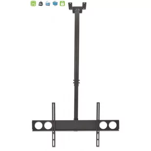 Manhattan Uchwyt sufitowy do TV LED/LCD/PLAZMA, 37-70'', 50kg, regulowany, VESA 423625 [1989574] - Uchwyty do monitorów - miniaturka - grafika 1