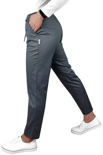 Cygaretki medyczne damskie  COMFORT FLEX elastyczne szare L - Odzież medyczna - miniaturka - grafika 1