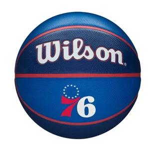 Piłka do koszykówki Wilson NBA Team Philadelphia 76ers Ball rozmiar 7 - Koszykówka - miniaturka - grafika 1