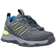 Buty dla chłopców - CMP Kids Atik Low WP Outdoor Shoes-3q67894, Walking Shoe Unisex-Dzieci i Chłopcy, Graffite Limegreen, 34 EU - miniaturka - grafika 1