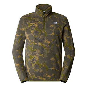 Bluza The North Face Glacier 0A858ZWJO1 - zielona - Bluzy sportowe męskie - miniaturka - grafika 1
