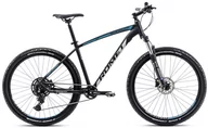 Rowery - Rower górski męski Romet Rambler R7.3 CS 27 L(20") czarny/turkusowy/srebrny - miniaturka - grafika 1