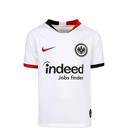 Nike Kid's SGE Y NK BRT STAD JSY SS AW koszulka piłkarska, biała/(uniwersytet czerwony) (pełny sponsor), XL