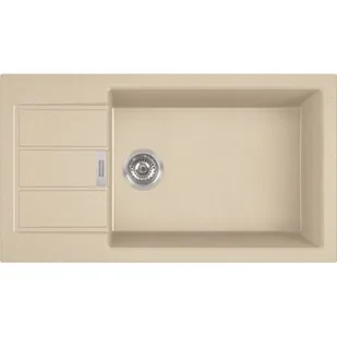 Franke Zlew Sirius 2.0 S2D SLIM 611-78 XL beżowy 143.0671.691 - Zlewozmywaki - miniaturka - grafika 1
