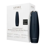 Pozostałe urządzenia kosmetyczne - Geske MicroCurrent Face-Lift Pen 6in1 Urządzenie do mikroprądowego liftingu twarzy, Black - miniaturka - grafika 1