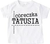 Koszulki dla dziewczynek - Koszulka córeczka tatusia dla córki - miniaturka - grafika 1