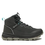 Buty trekkingowe damskie - Trekkingi Halti Askel Mid 054-2903 Czarny - miniaturka - grafika 1