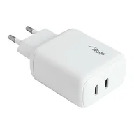 Ładowarki do telefonów - Akyga AK-CH-19 ładowarka do urządzeń przenośnych Uniwersalne Biały USB Szybkie ładowanie Automatyczna - miniaturka - grafika 1