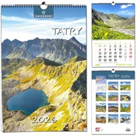 Kalendarze - Kalendarz 2026 B3 7 planszowy Tatry - kalendarz - miniaturka - grafika 1
