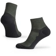 Skarpetki męskie - Skarpetki Zulu Merino Lite Rozmiar skarpet: 39-42 / Kolor: zielony - miniaturka - grafika 1